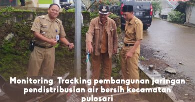 Monitoring Pembangunan Air Bersih